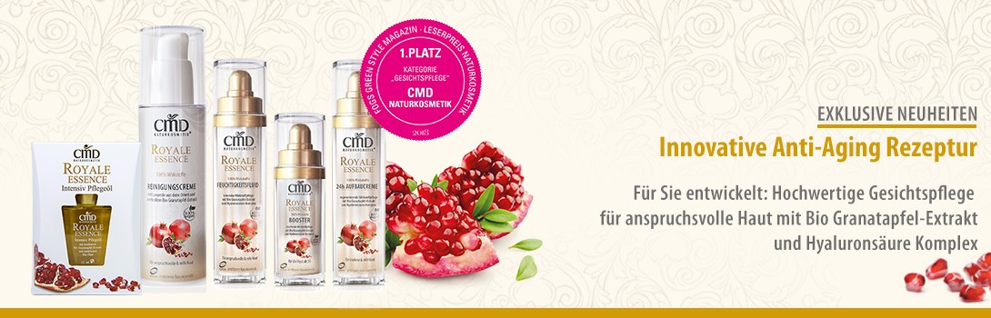 Royale Essence - Bio Granatapfel-Extrakt mit Hyaluronsäure
