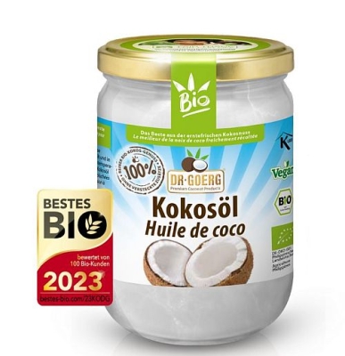 Dr. Goerg: Premium Bio Kokosöl, 500 ml