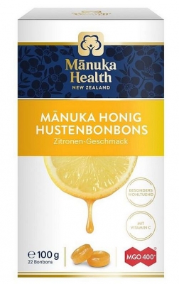 Manuka: Manuka Lutschbonbons mit MGO400+ Zitrone 100g