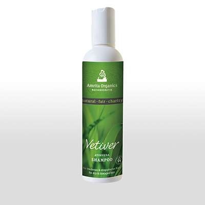 Amrita Organics: Ayurveda Shampoo Vetiver 200 ml