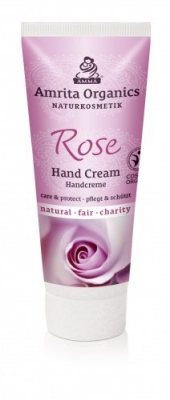 Amrita Organics: Handcreme Rose 50 ml