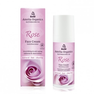 Amrita Organics: Rose Gesichtscreme 50 ml
