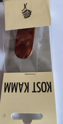 Kostkamm: Haarspange schmal, ca. 6 cm lang