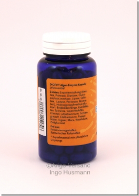 BlueGreen: Digevit Algen-Enzyme Kapseln 50 g ca. 100 Stck.