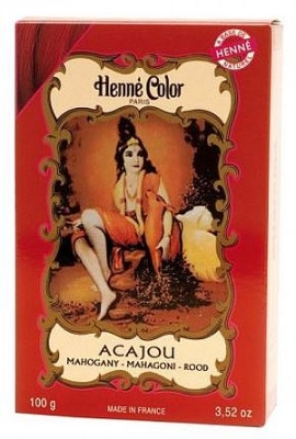 Henné Color: Henna-Pulver Mahagoni 100 g