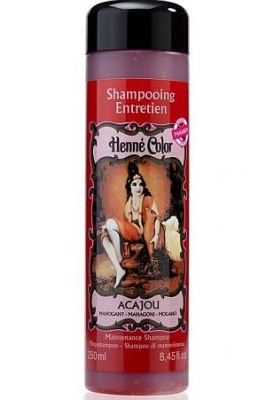 Henné Color: Bio Henna Pflegeshampoo Mahagoni 250 ml