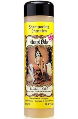 Henné Color: Bio Henna Pflegeshampoo goldblond 250 ml