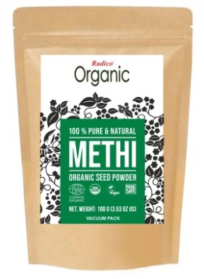 radico organic: Bio Methi Kräuter Pflegepackung 100 g