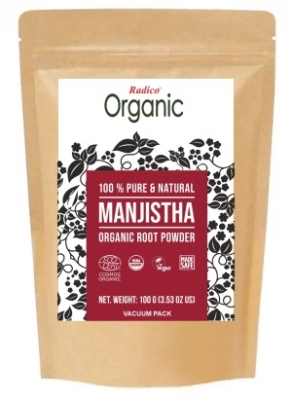 radico organic: Bio Manjistha Kräuter Pflegepackung 100 g