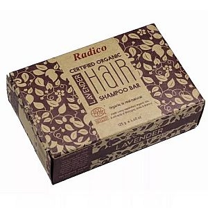 radico organic: Bio hair shamoo bar Lavendel 125 g