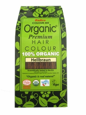 radico organic: Color Pflanzenhaarfarbe hellraun, 100 g