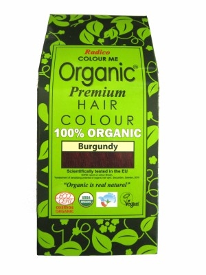 radico organic: Color Pflanzenhaarfarbe burgund, 100 g