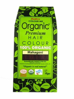 radico organic: Color Pflanzenhaarfarbe mahagoni, 100 g