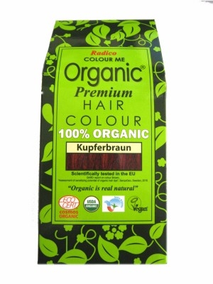 radico organic: Color Pflanzenhaarfarbe kupferbraun, 100 g