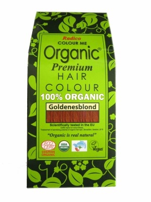 radico organic: Color Pflanzenhaarfarbe golden blond, 100 g