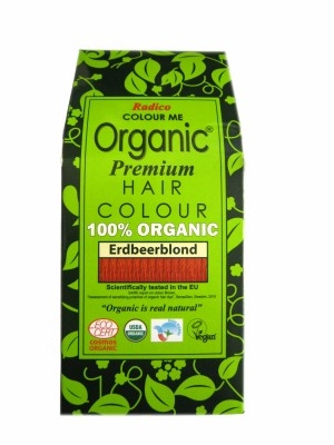 radico organic: Color Pflanzenhaarfarbe strawberry blond, 100 g