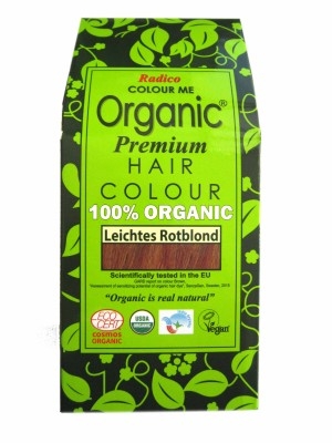 radico organic: Color Pflanzenhaarfarbe leichtes rotblond, 100 g