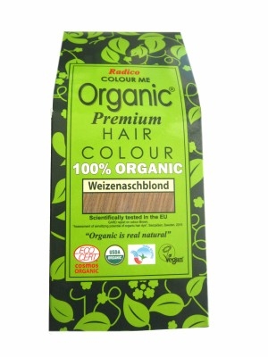 radico organic: Color Pflanzenhaarfarbe Weizen Aschblond, 100 g