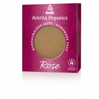 Amrita Organics: Seife Rose, 75 g